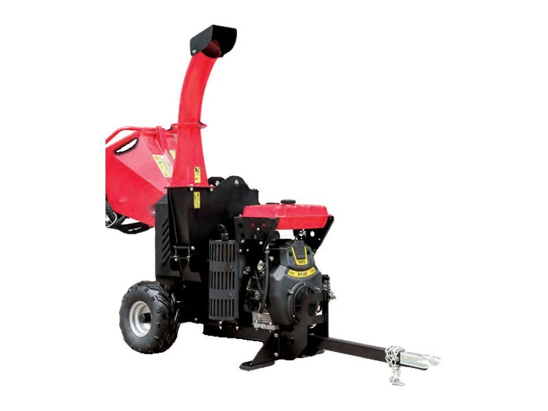 Wood chipper with hydraulic feed TH-CH-17