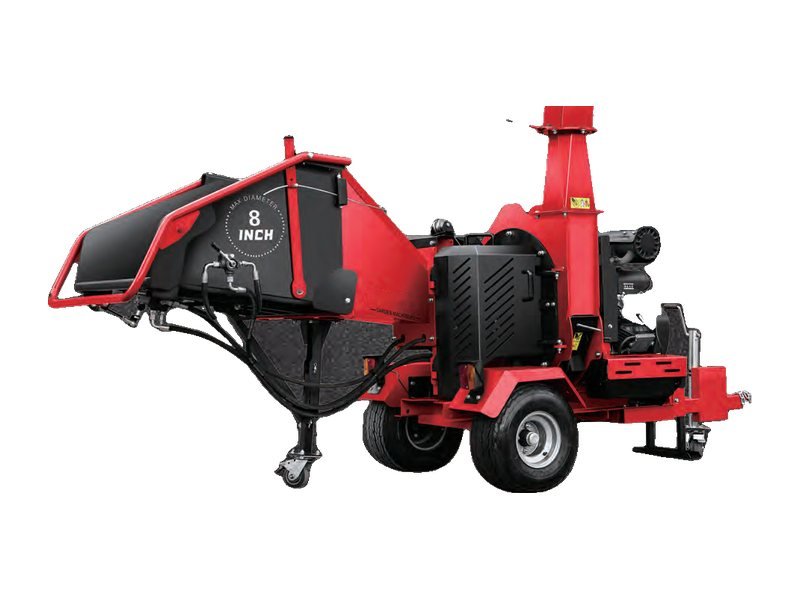 Commercial towable wood chipper TH-CH-19