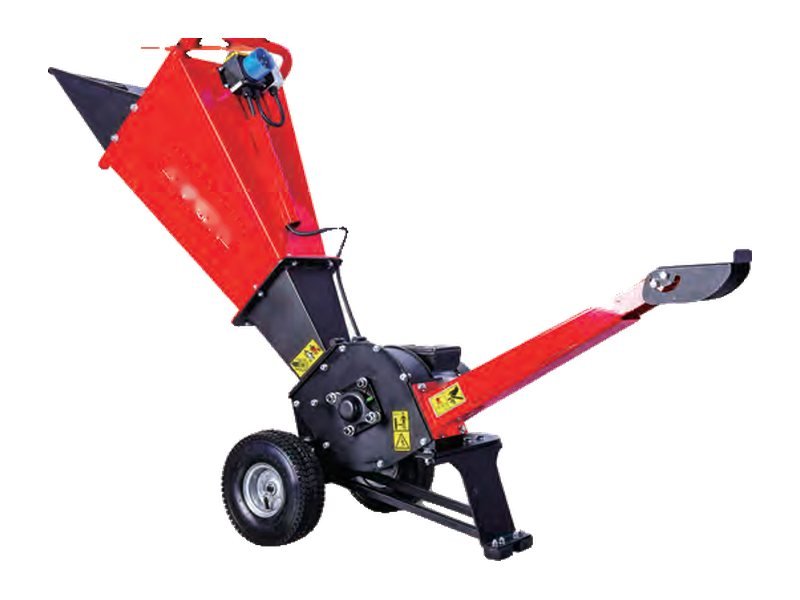 Electric drum wood chipper TH-CH-07
